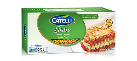 Catelli Infusions Lasagne aux épinards