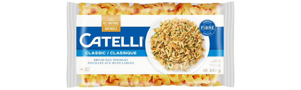 Catelli Classiques Nouilles aux œufs larges