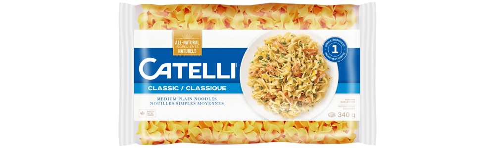 Catelli Classiques Nouilles moyennes et simples