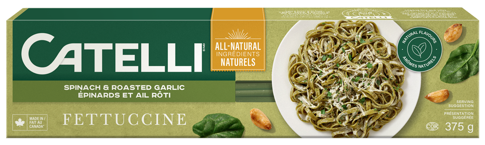 Catelli Spinach & Roasted Garlic Fettuccine