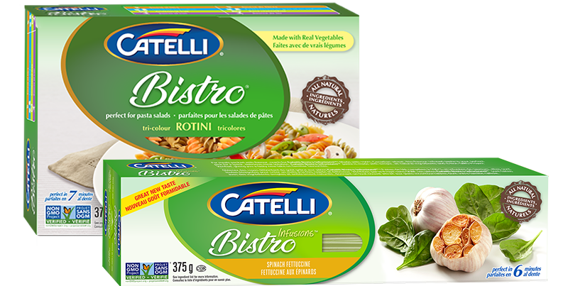 Catelli Bistro Grilled Portobello And Spinach Pasta Salad