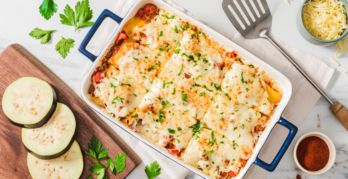 Gluten Free Veal and Eggplant Lasagne - CATELLI®