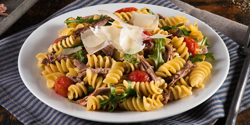 Rotini Pasta with Braised Lamb Shoulder CATELLI®