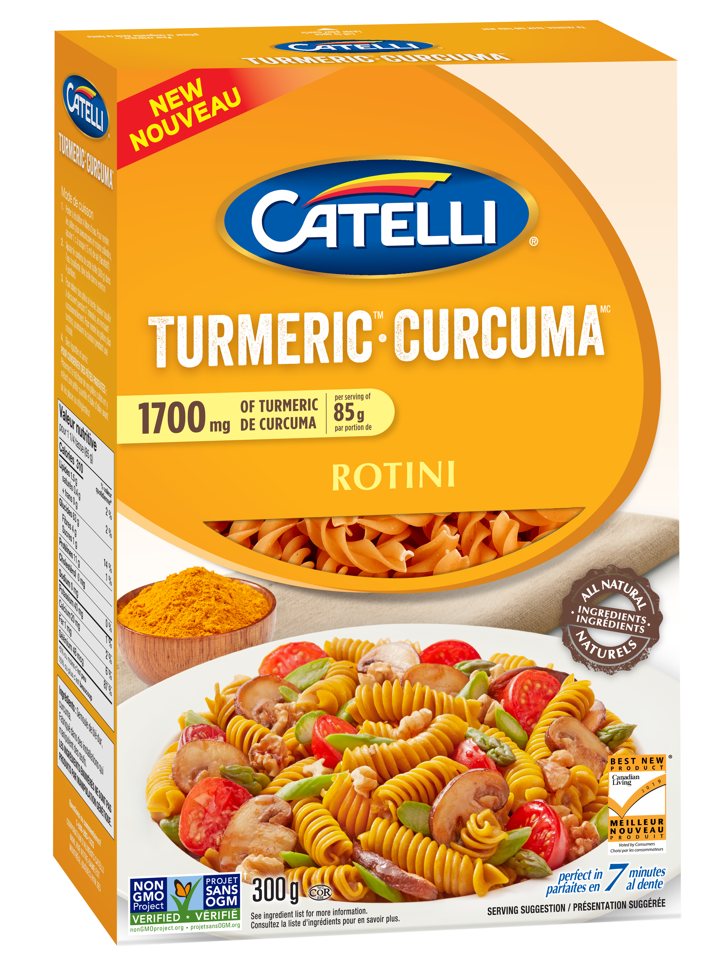 Catelli Curcuma Rotini