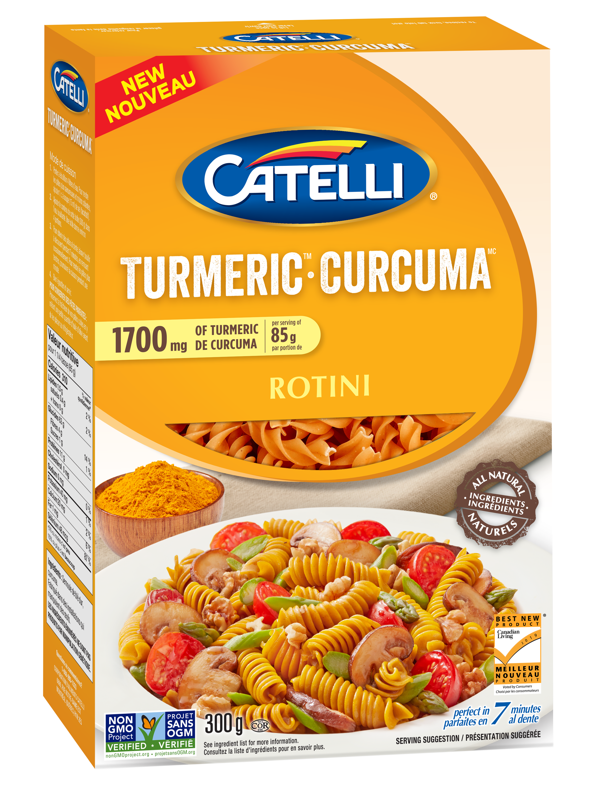 Catelli Curcuma Rotini