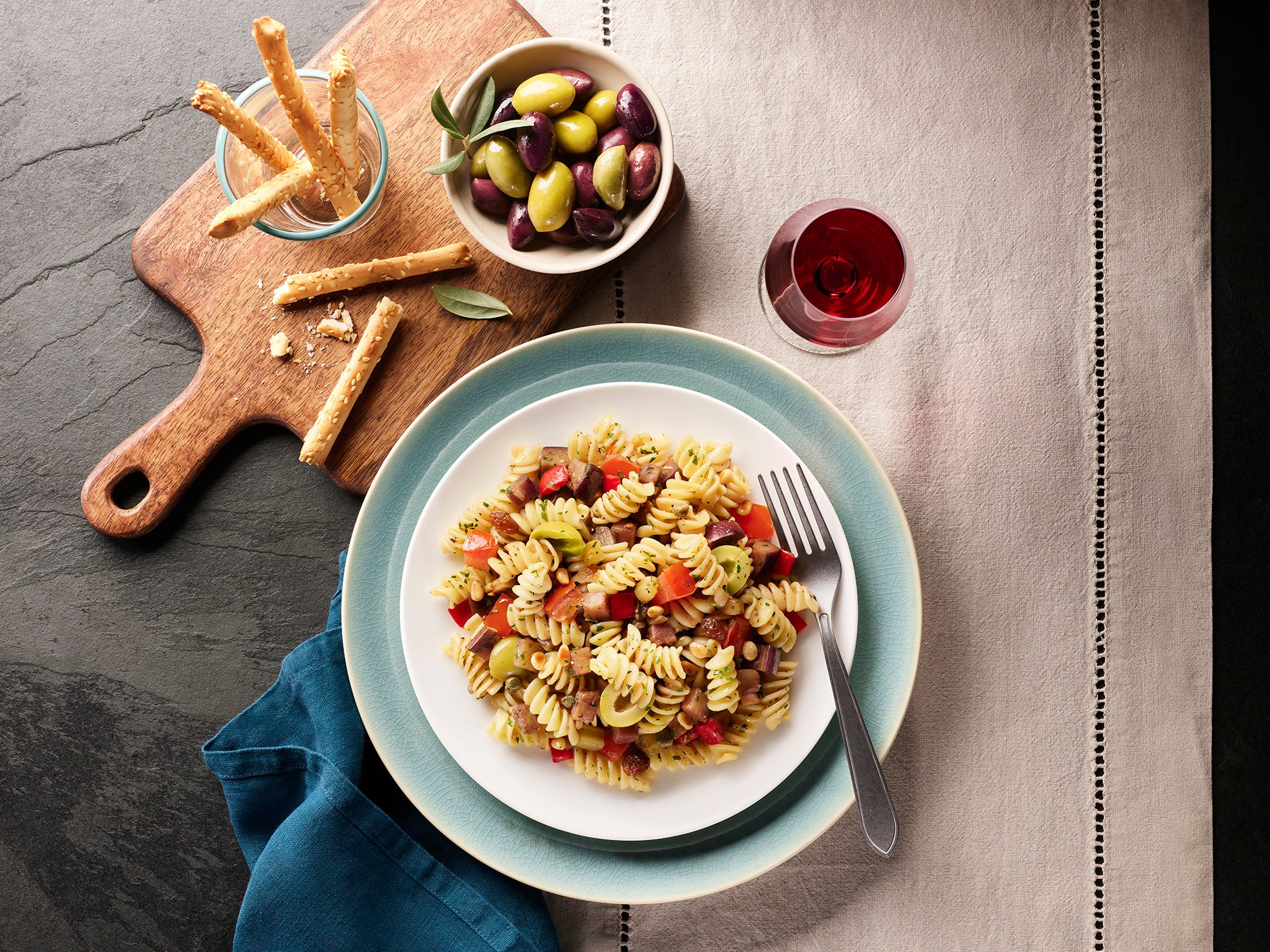 Rotini Caponata Recipe